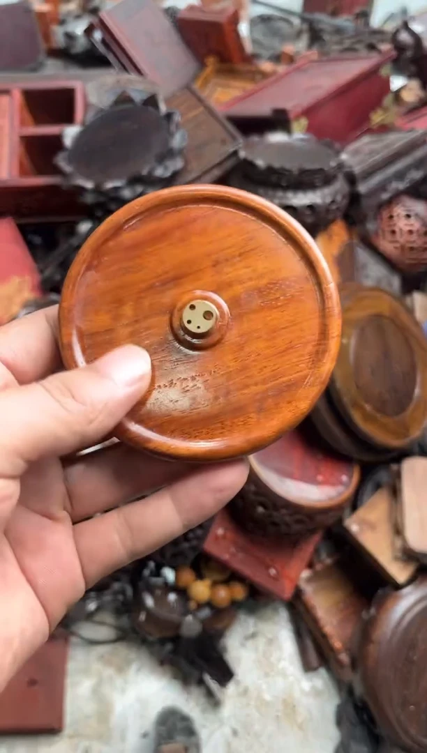 木花梨木茶香盘...