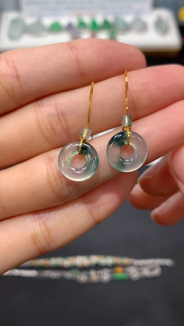 翡翠银S925镶嵌颈饰模式推广期48小时鉴赏期