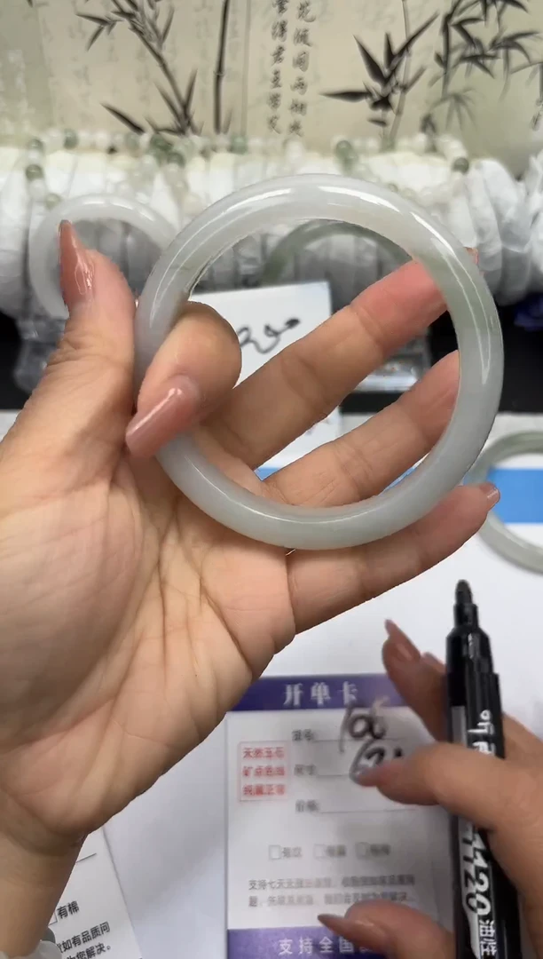 未镶嵌手镯石英质玉A106-61/62/63