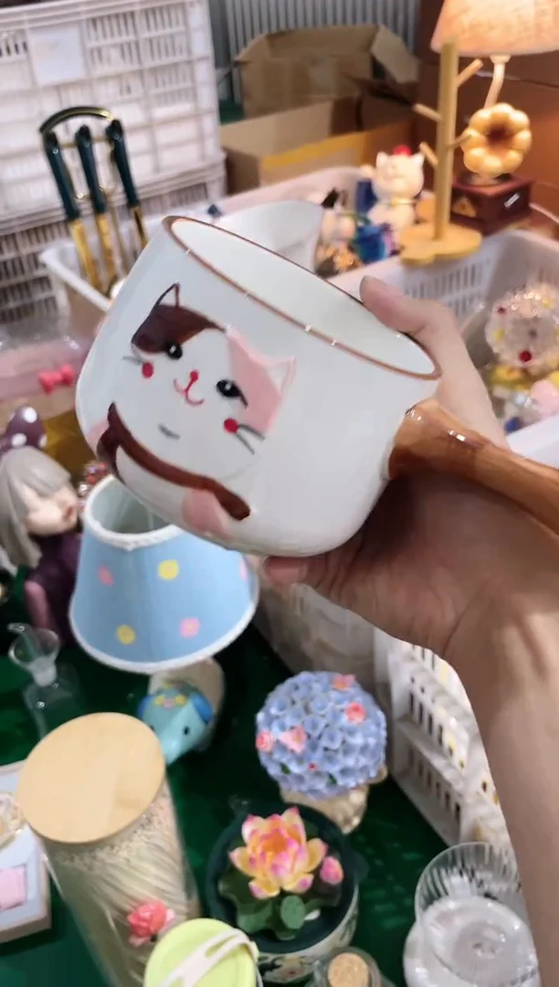 其他猫咪手柄碗，开播福利，拼手速