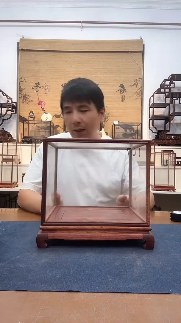 红酸枝木类用****325*20*20玻璃罩167
