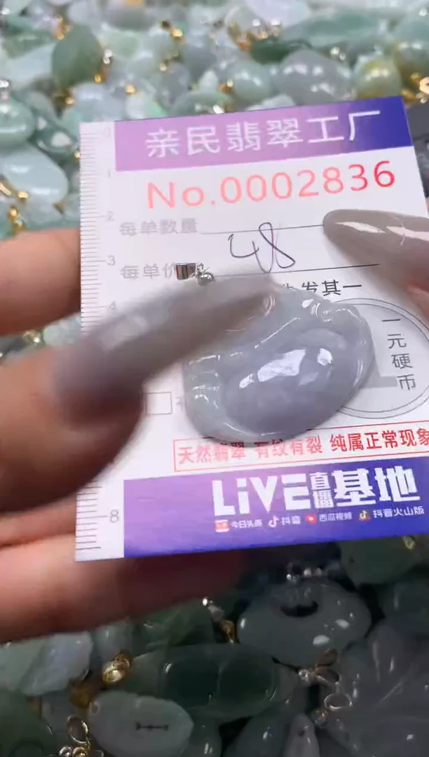 颈饰未镶嵌翡翠2836