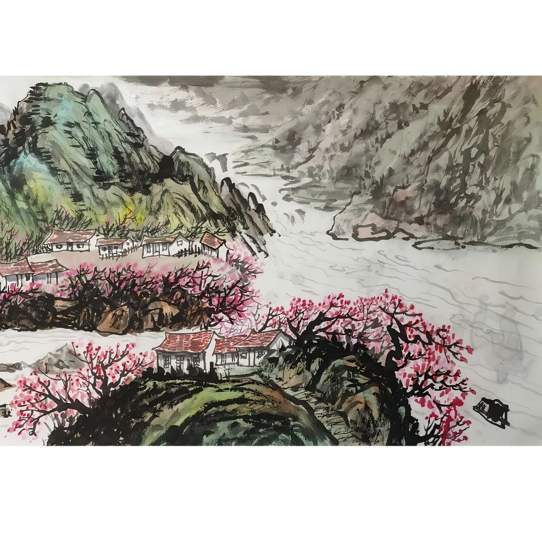 【辽拍】V250106-1-22《山水》（8.8平尺)  wsl