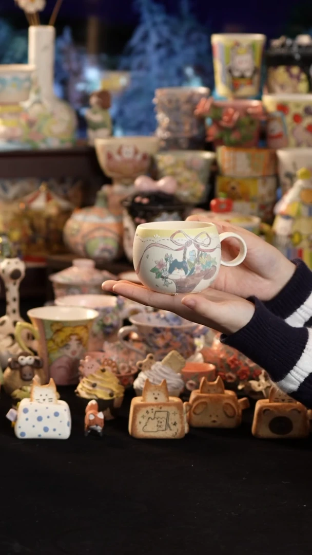 其他陶景德镇釉下彩手绘设计师款陶瓷