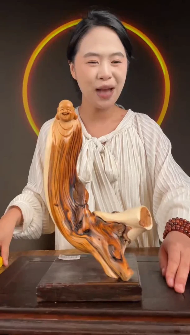 柏木（崖柏）手工摆件,先抢先得! 编号:280