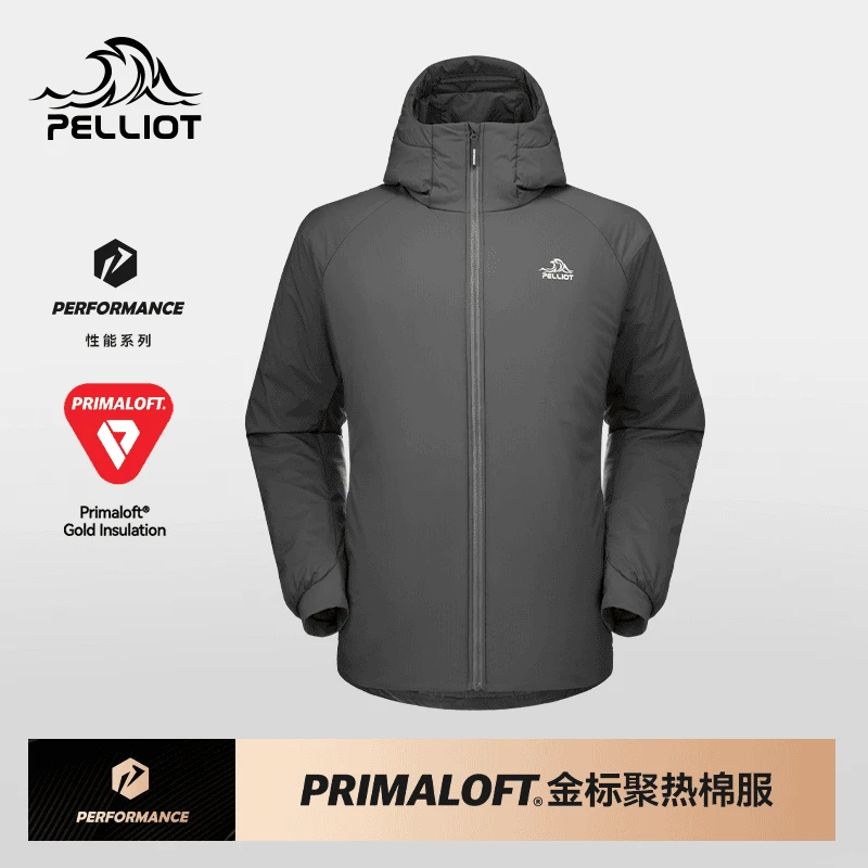 【伯希和】Primaloft专业线金标P棉服男25新款户外轻量防风运动外套