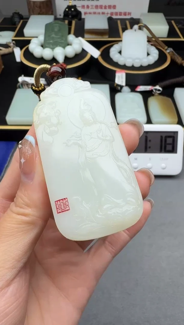 颈饰未镶嵌和田玉3