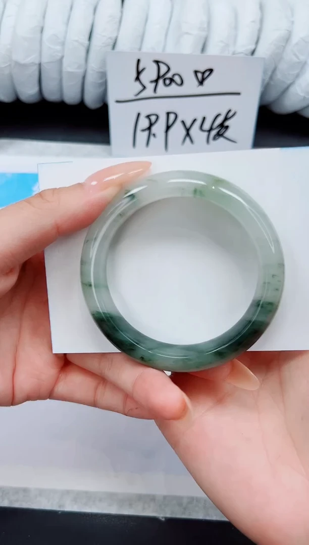 未镶嵌手镯石英质玉A323-52`53