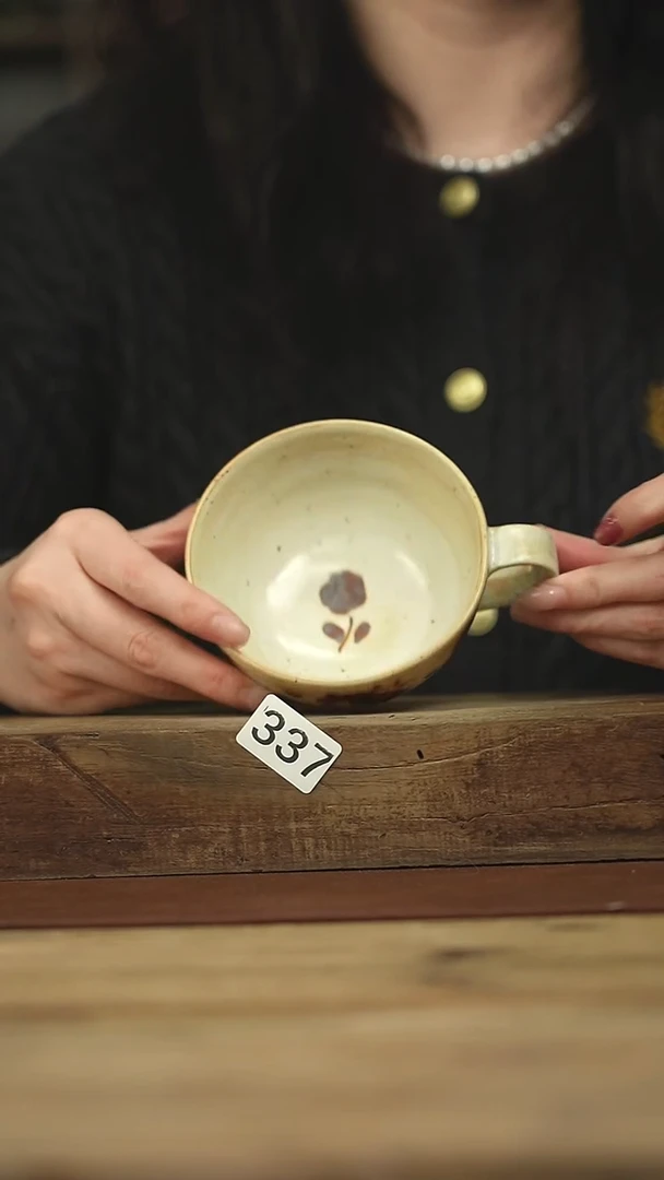 设计师手作款 手绘杨懿咖啡杯
