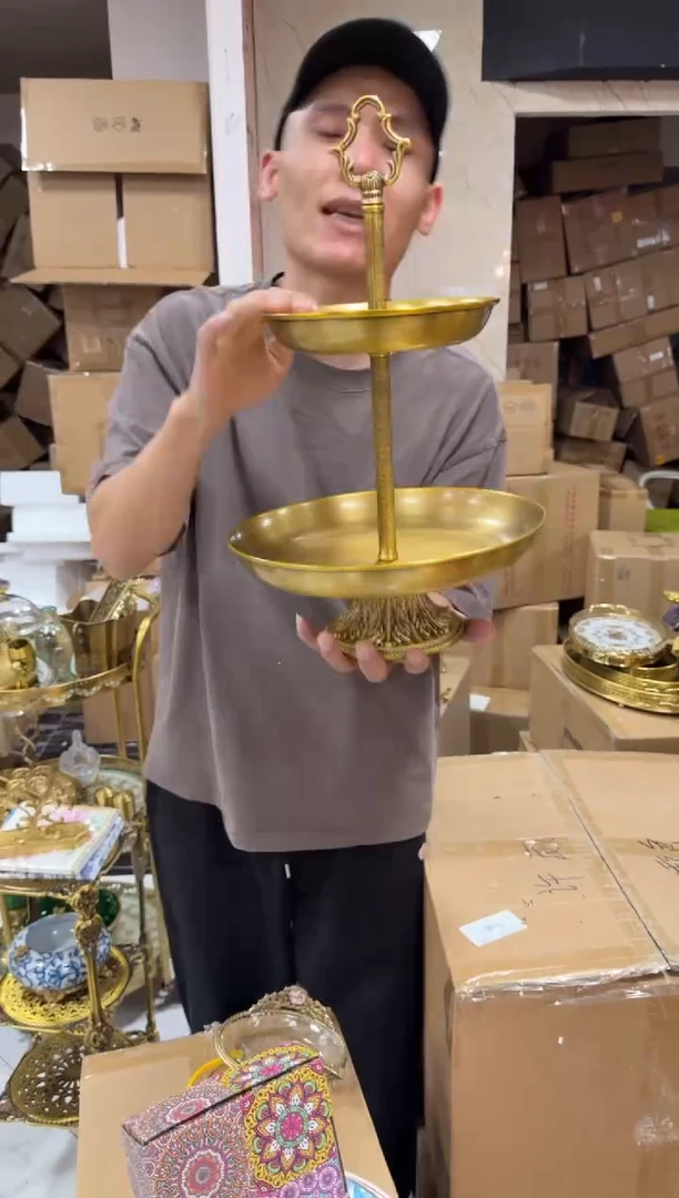 黄铜 黛姿家居装饰品摆件