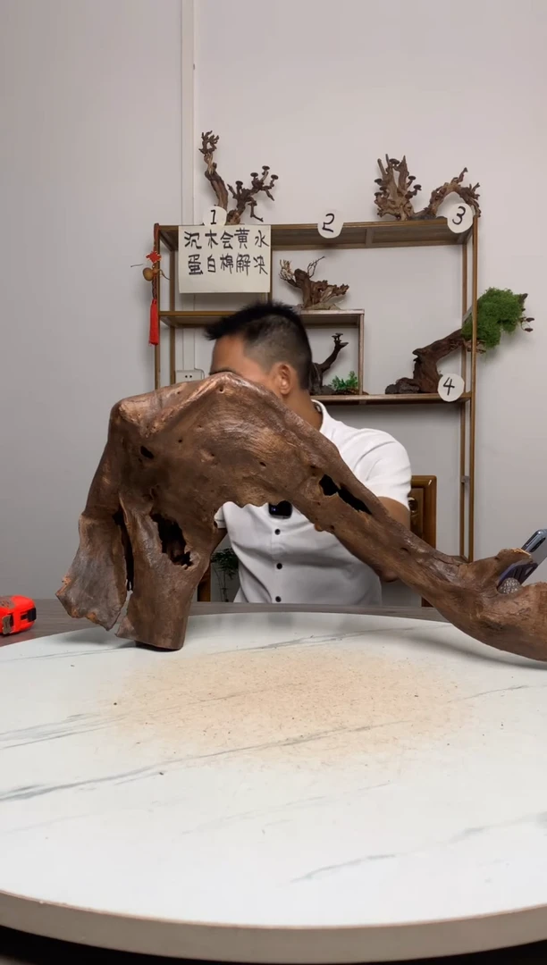 糊*z鱼缸造景沉木摆件