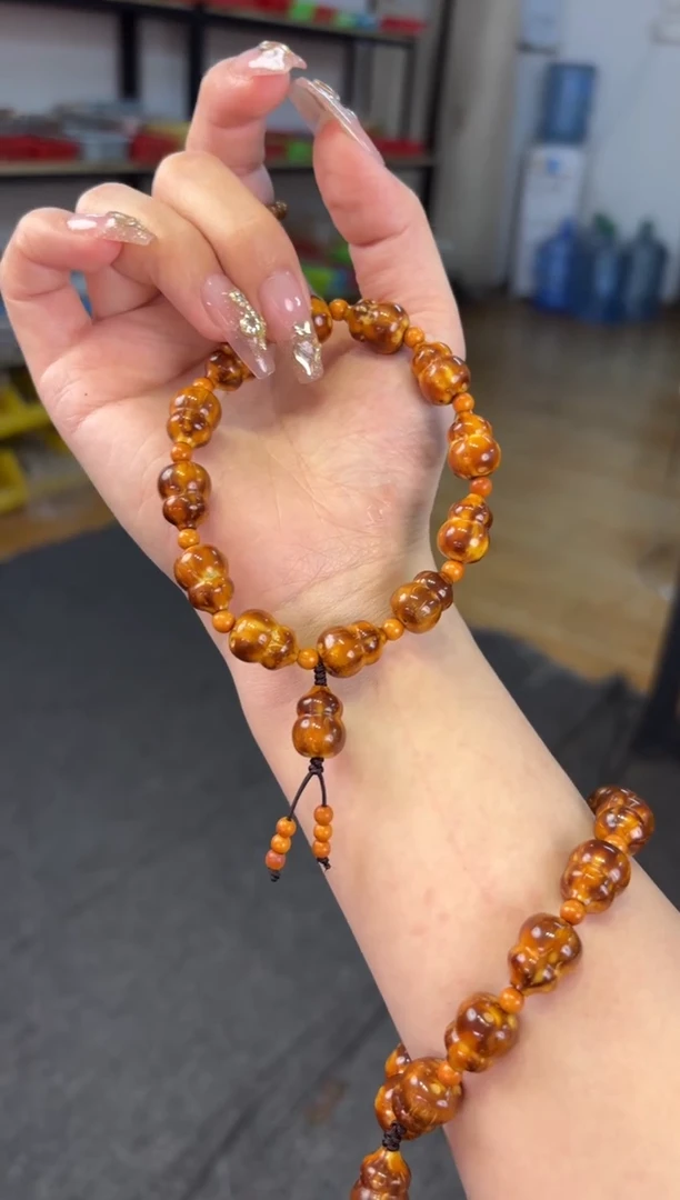 【闪购商品】菩提根/象牙果吊坠11mm紫金鼠葫芦手持