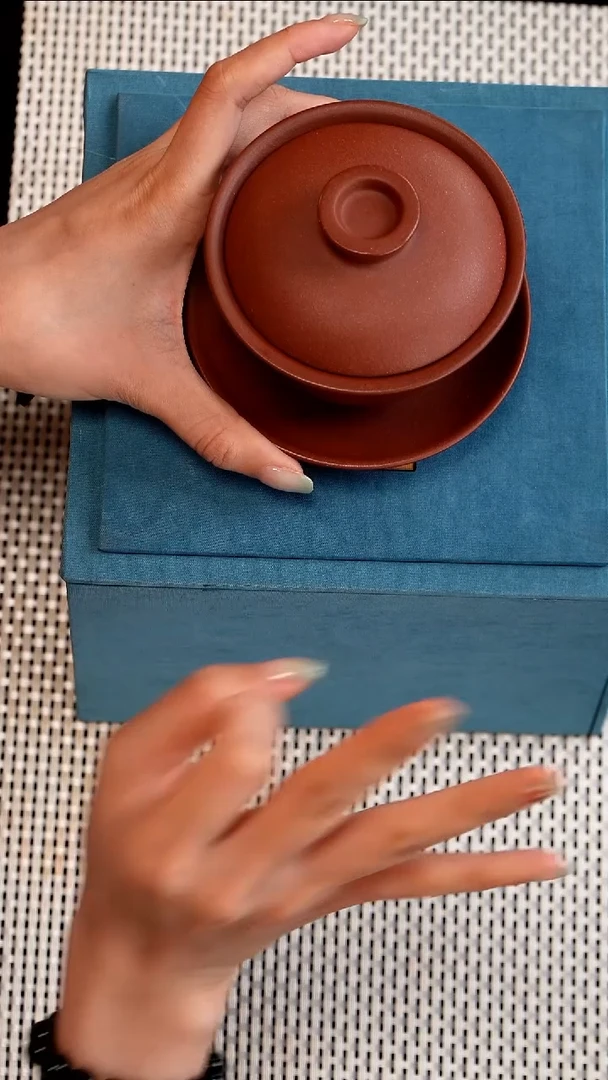 茶壶紫砂PCF34掇只紫泥320CC