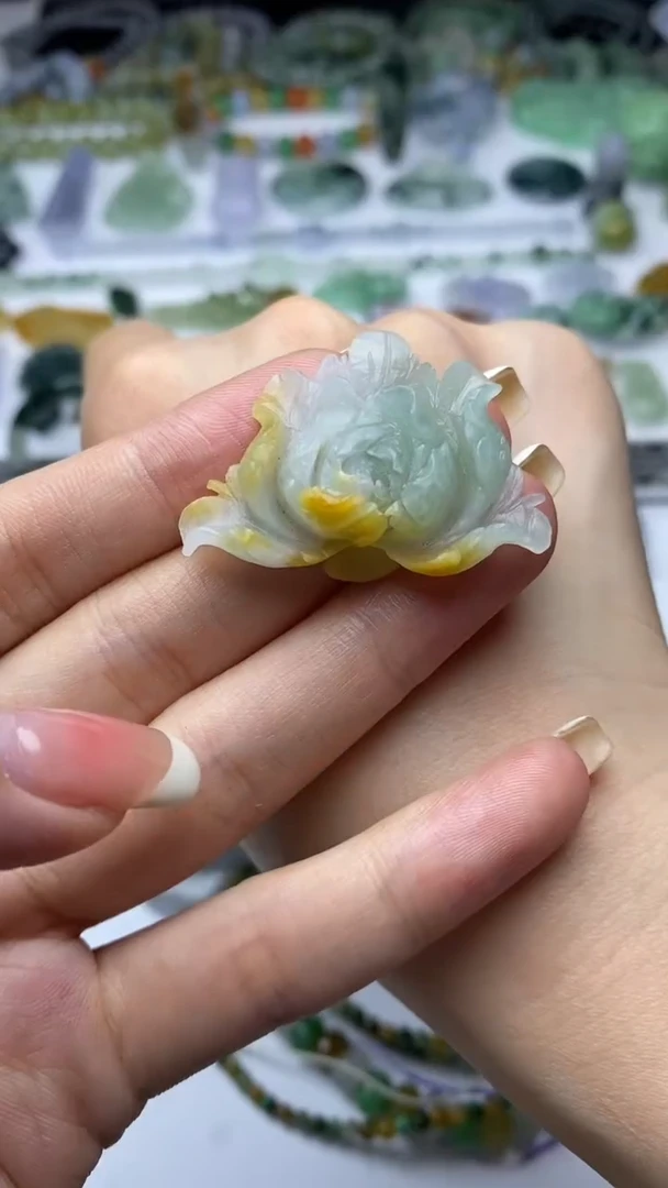 未镶嵌定制翡翠毛货定制不退不换