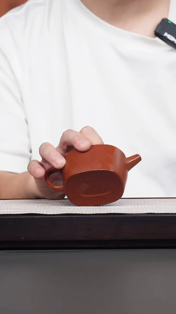 茶壶紫砂林***耐朱泥腰圆大彬
