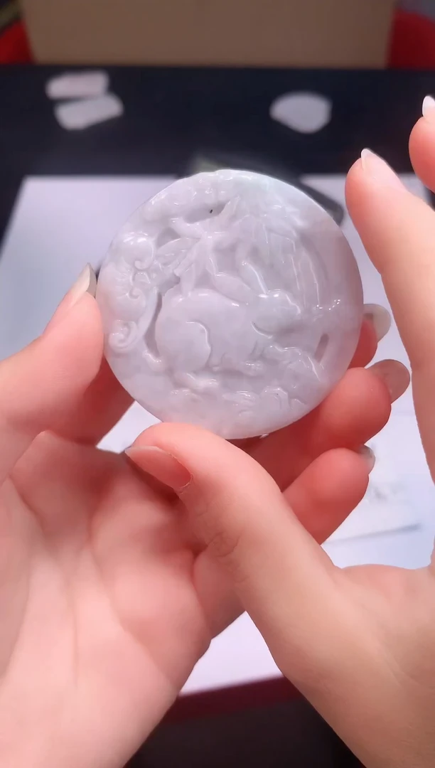 颈饰未镶嵌翡翠0芹0翡翠珠宝762