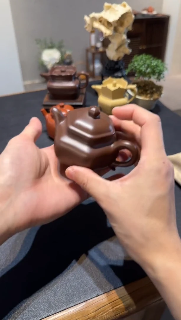 茶壶紫砂明*古莲子紫砂壶