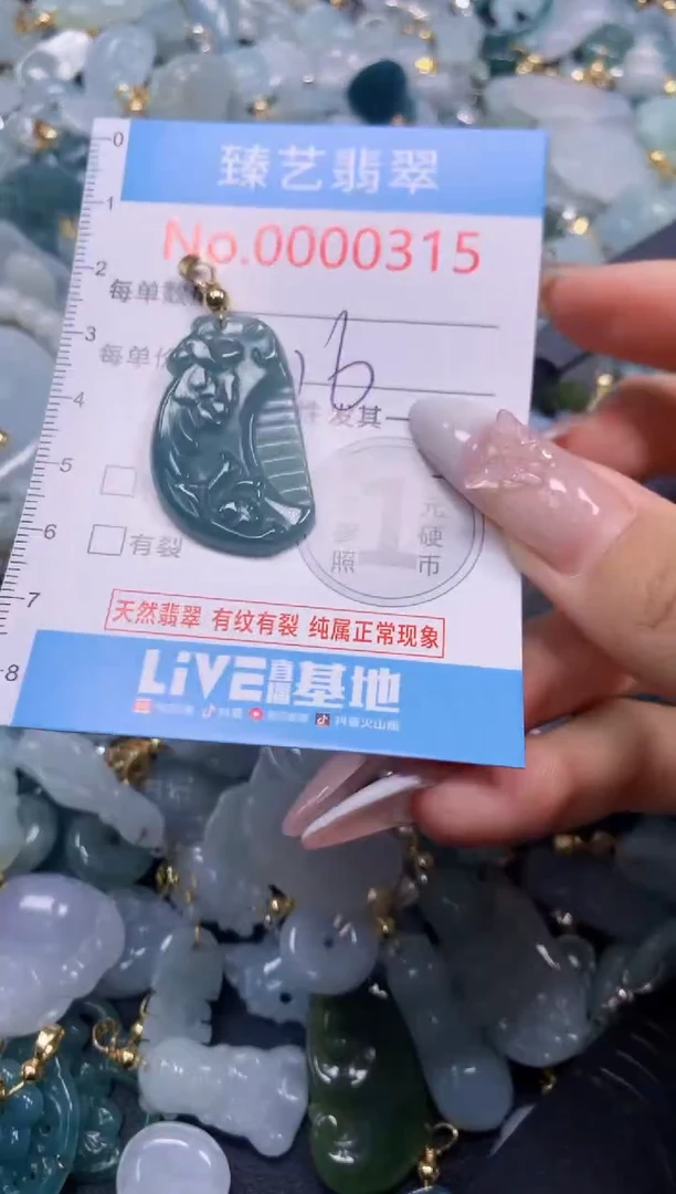 颈饰未镶嵌翡翠315