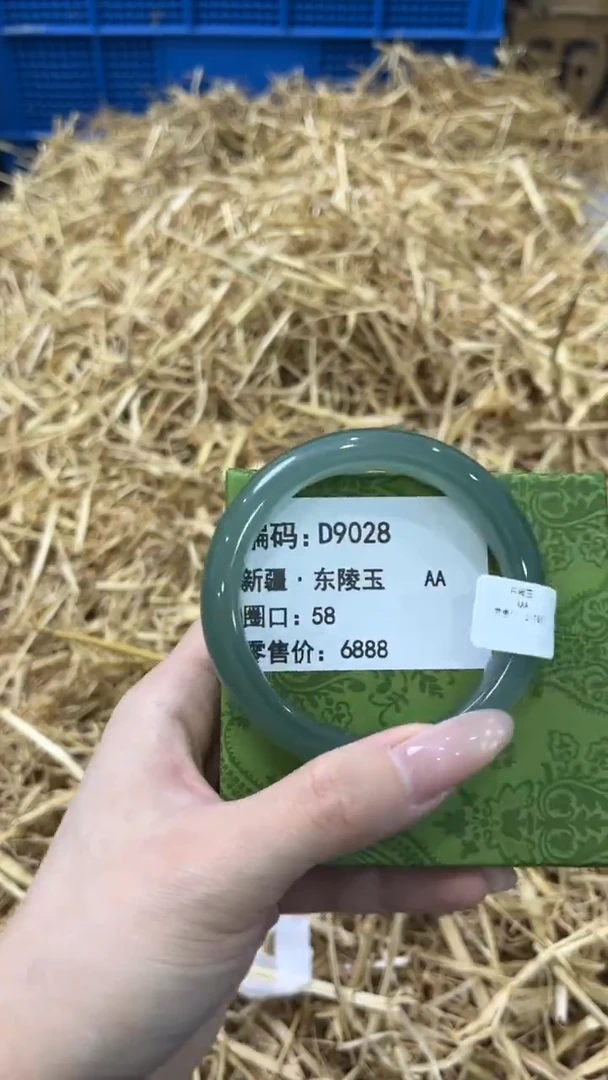 未镶嵌手镯石英质玉D9028