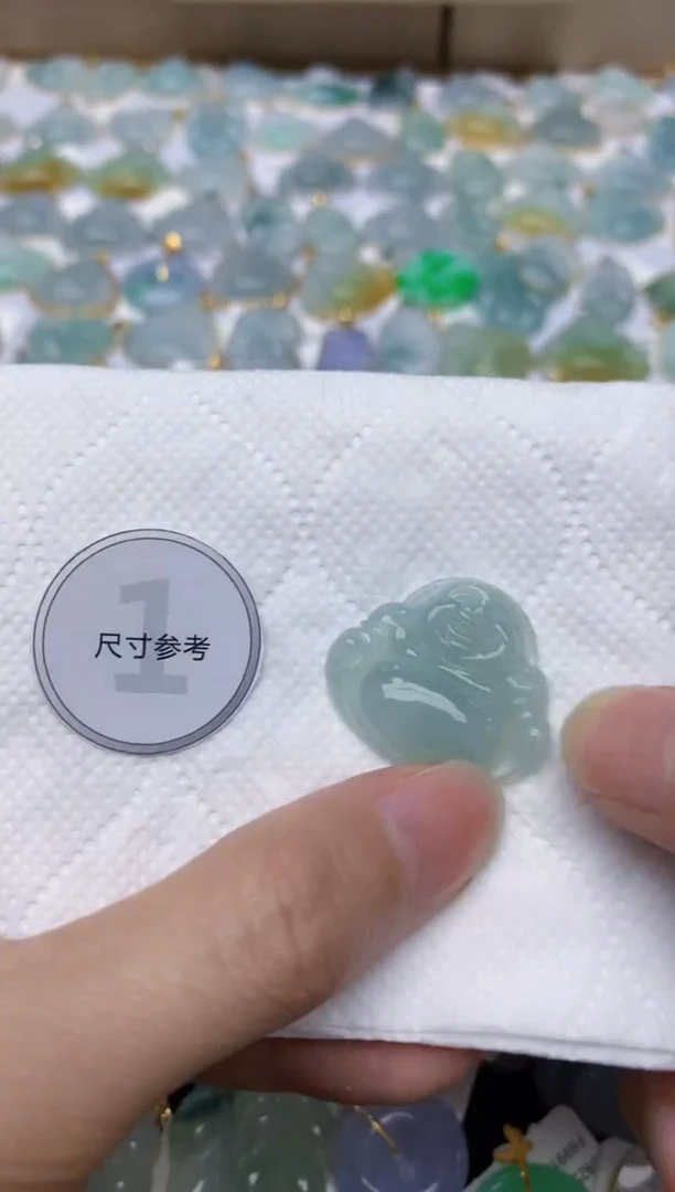 翡翠未镶嵌颈饰天然A货翡翠