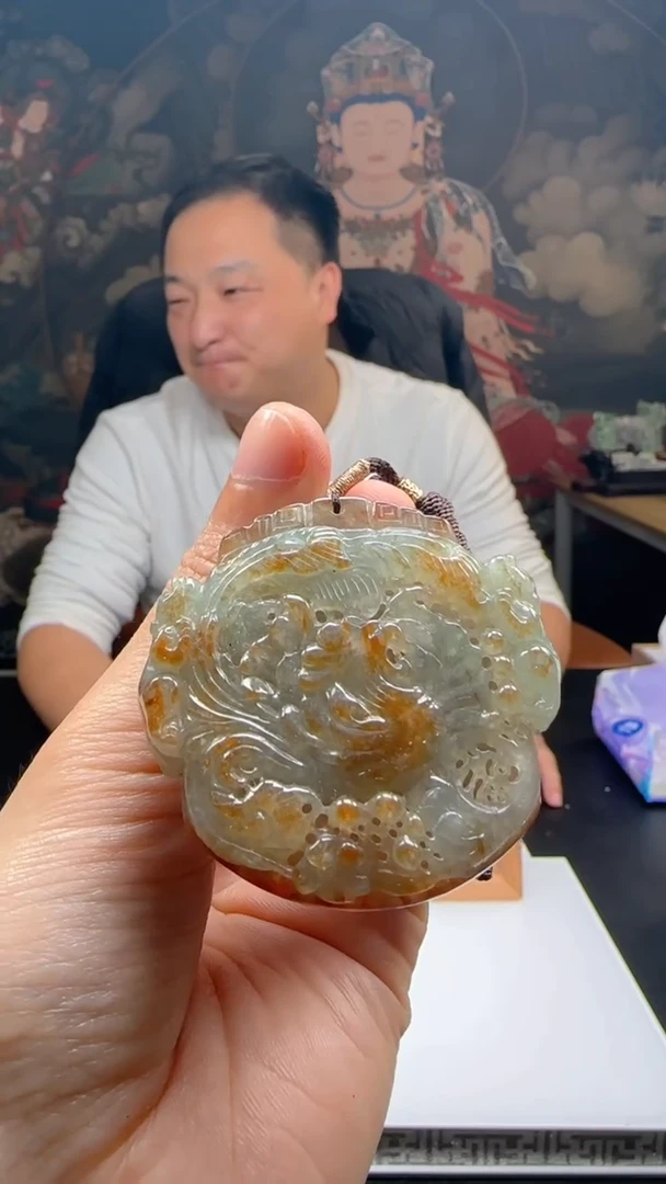 【闪购商品】定制翡翠未镶嵌L-@@QJSX12290