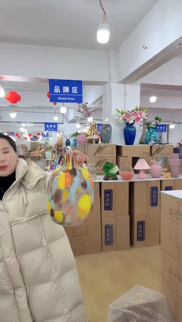 【闪购商品】琉璃洛芙花器-h-早16