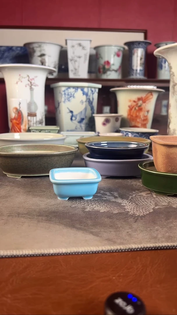 【闪购商品】高温颜色釉盆手工高温颜色釉盆手工