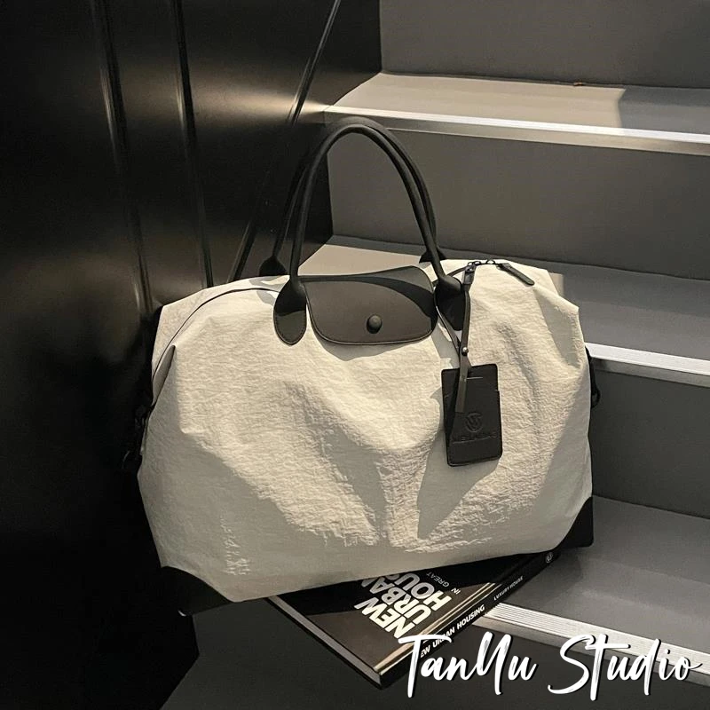 探屿大容量短途旅行包手提托特包出差外出登机包行李包便携收纳袋