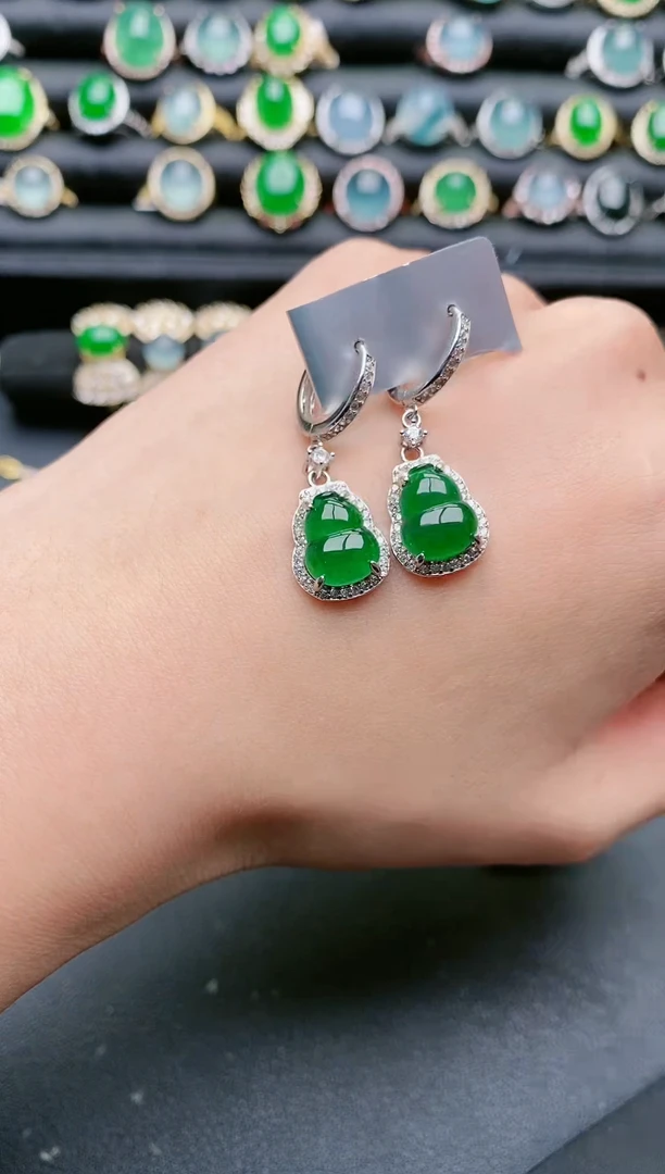 【闪购商品】翡翠戒指银S925镶嵌11111111