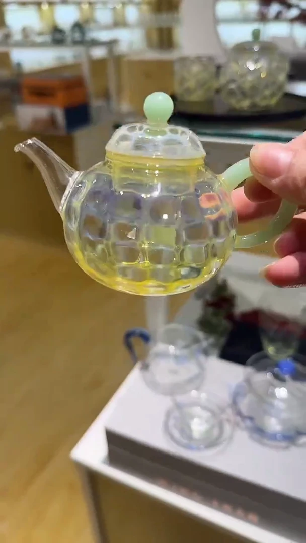 玉见熏银祥露泡茶壶