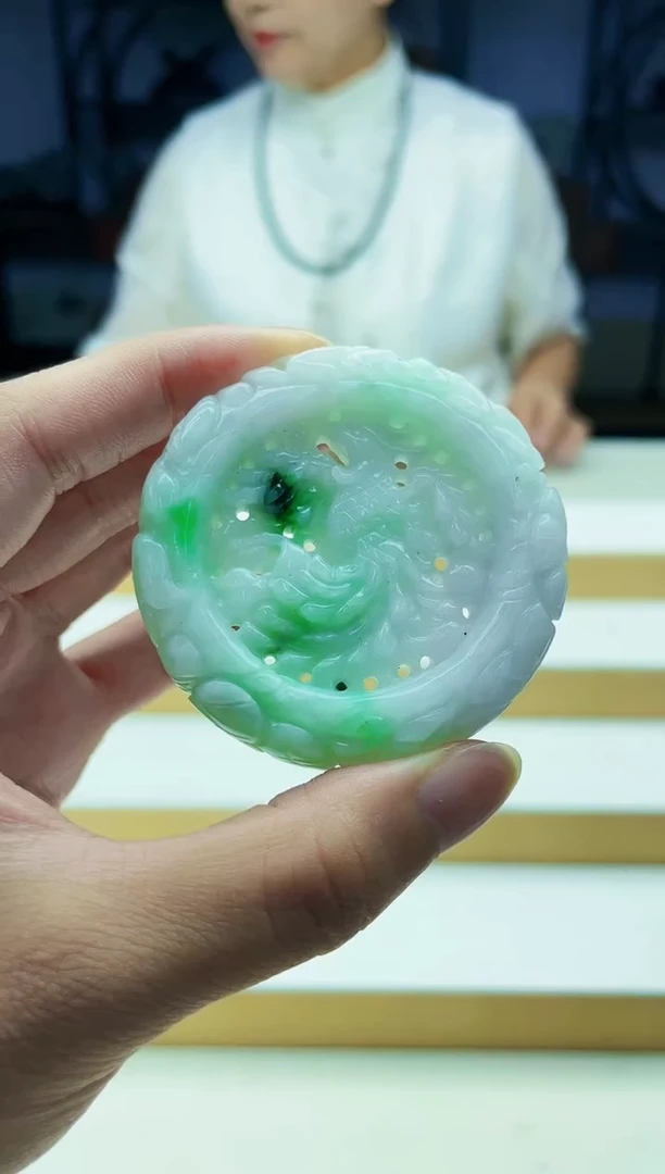 未镶嵌定制翡翠毛货09190138