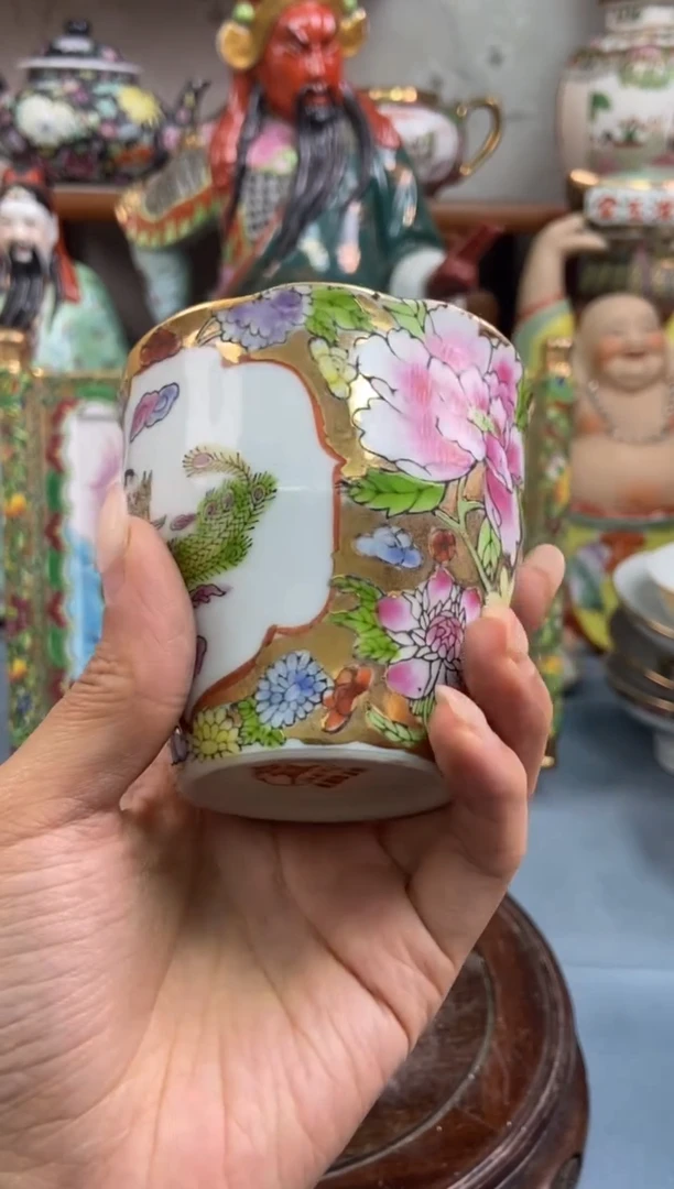 瓷片微瑕慎拍景德镇窑老厂瓷器单件