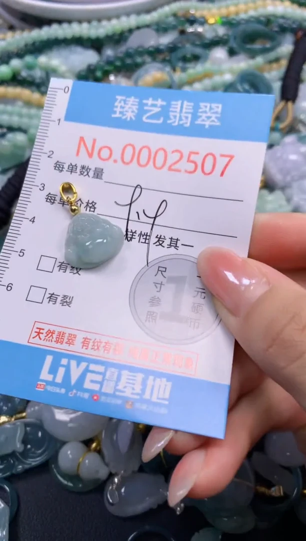 颈饰未镶嵌翡翠2507