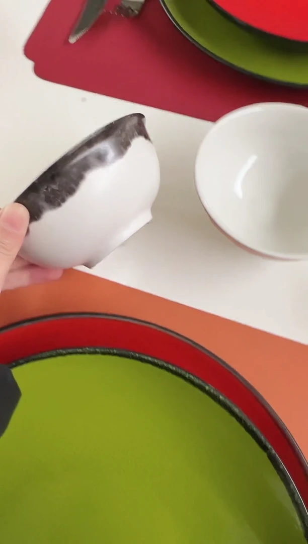 RAK 福利款 橡木 橙色+灰色 饭碗