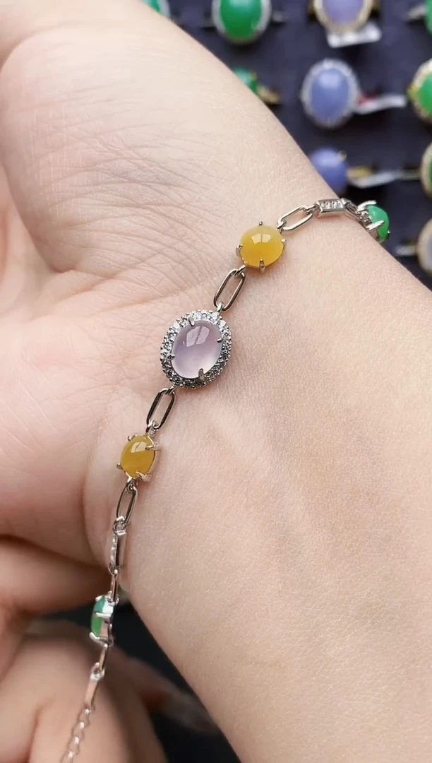 银S925镶嵌戒指翡翠0882