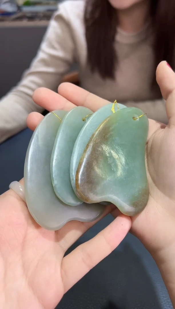 【闪购商品】和田玉刮痧板未镶嵌且末料刮痧板多样性发其一