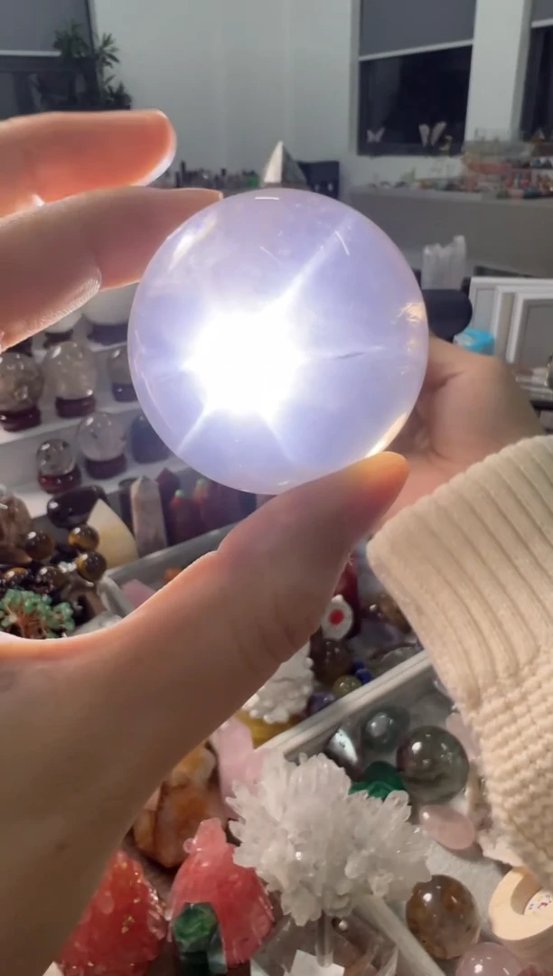 未镶嵌珠宝半成品水晶M360 约4.5cm