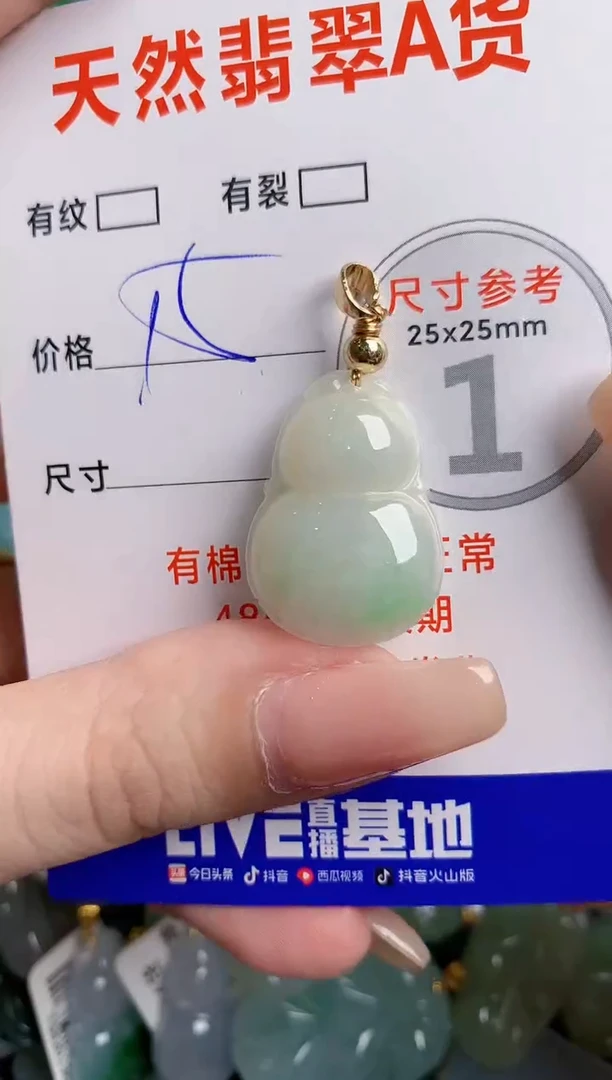 翡翠未镶嵌颈饰24000462