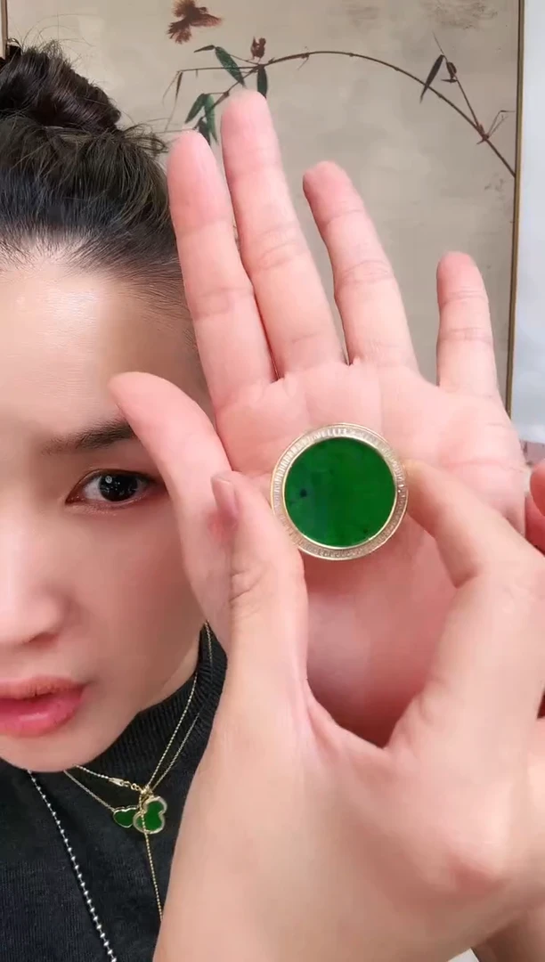 【闪购商品】翡翠颈饰银S925镶嵌吊坠