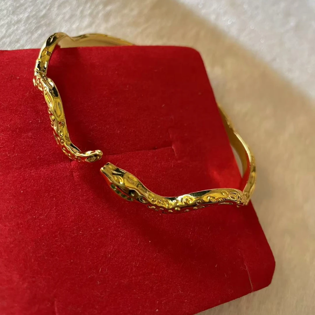 （藏收级别）（藏收级别）手镯 X.01036蛇定开口手镯