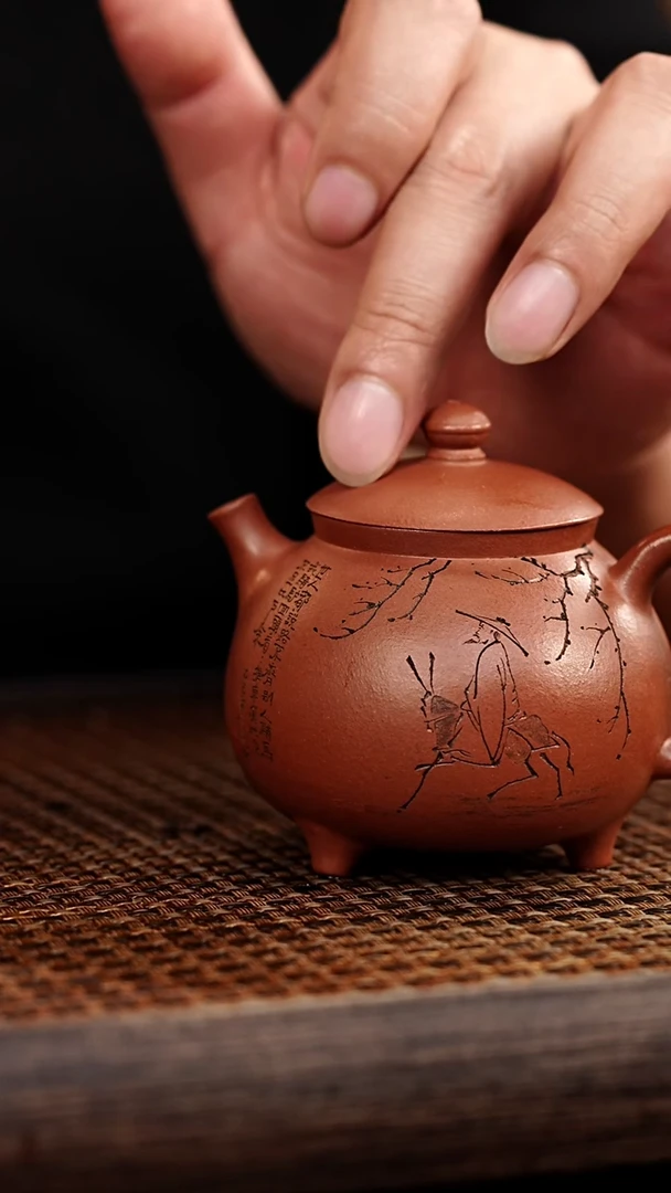 茶壶紫砂宜兴心悦紫砂  老底槽清