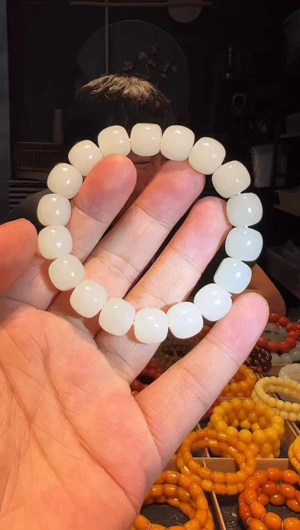 未镶嵌手串和田玉12+老型