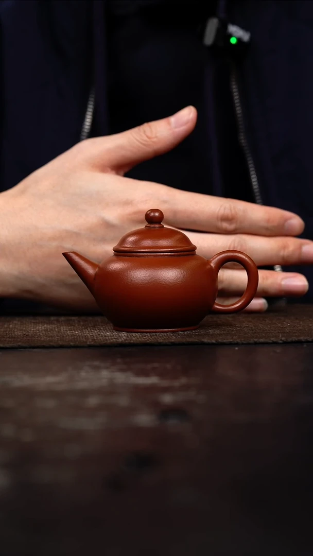 茶壶紫砂原矿手工壶80CC