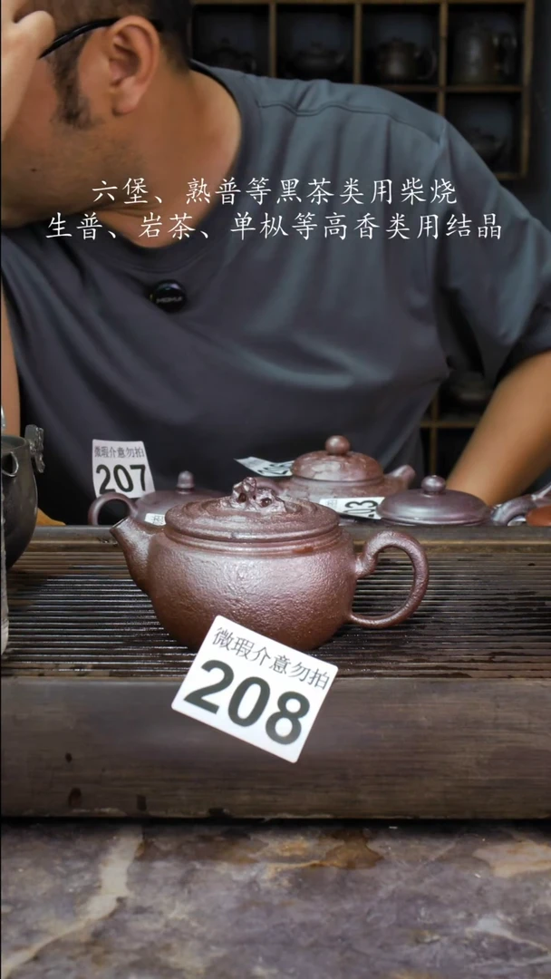 壶四大名陶钦州坭兴陶208