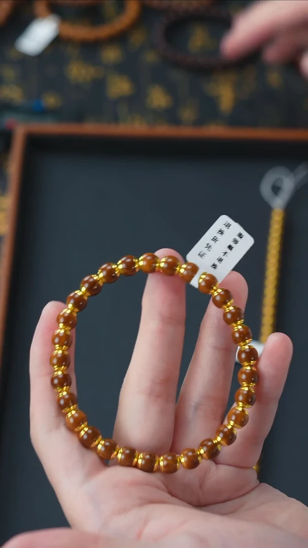 手串紫金鼠实心金盾          10760