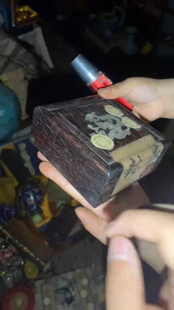 香榧木福利镶嵌龙木盒一一一优选