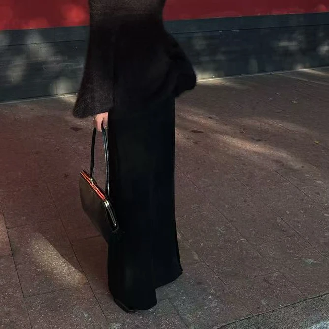 FIINAL《都市2.0》羊剪绒半裙