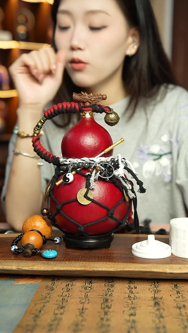 86号精品大漆酒葫芦防腐防渗装水茶酒+