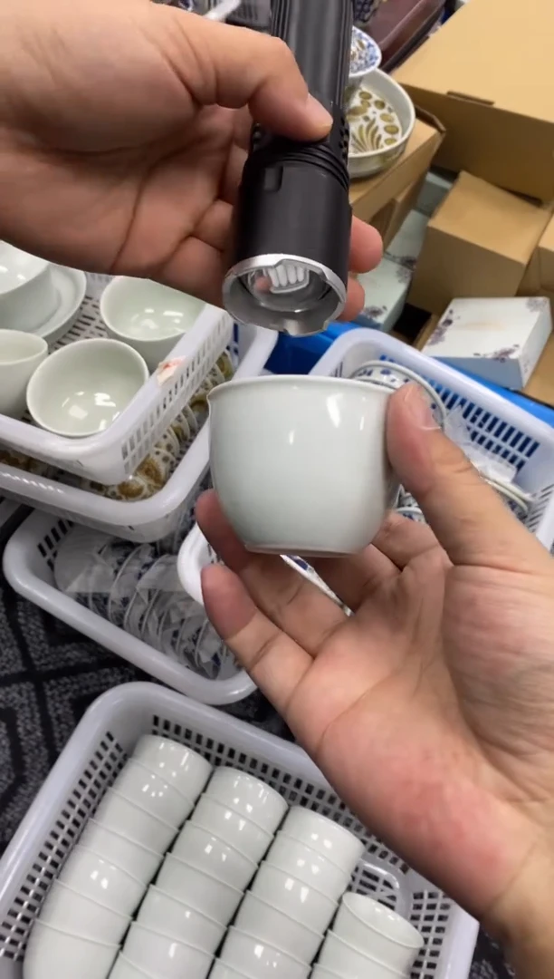 陶瓷景德陶瓷茶具容量约50