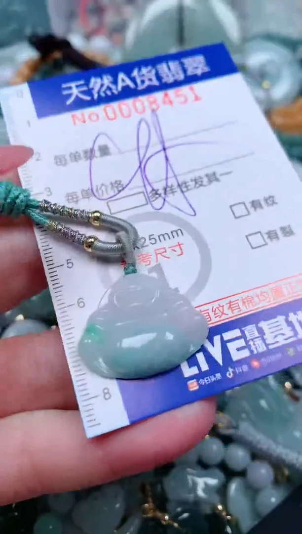 【闪购商品】翡翠颈饰未镶嵌00008451